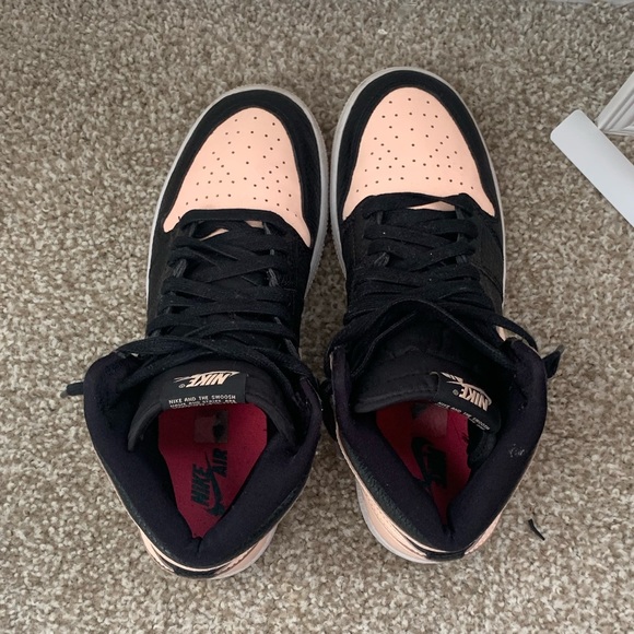 Jordan Shoes - Jordan 1’s black and pink, size 6